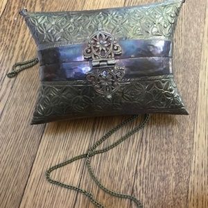 Vintage metal purse